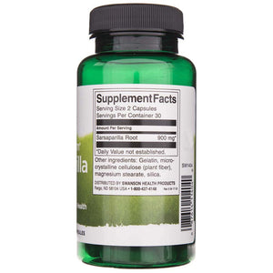 Swanson Sarsaparilla Root (Sarsaparilla colcora) 450 mg - 60 kapsulių - Magnis.lt