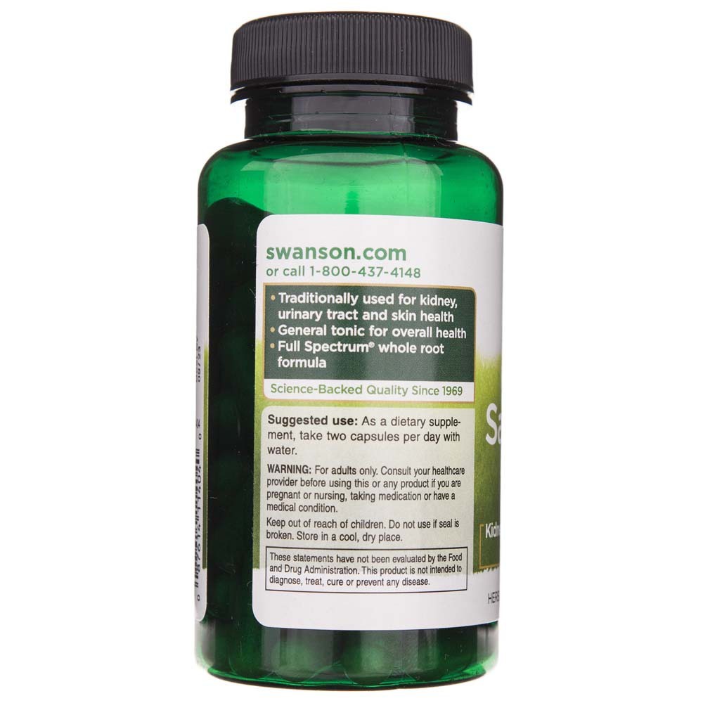 Swanson Sarsaparilla Root (Sarsaparilla colcora) 450 mg - 60 kapsulių - Magnis.lt