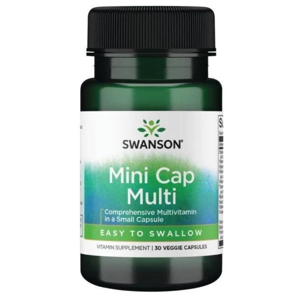 Swanson Daily Multi-Vitamin, multivitaminai - 30 kapsulių