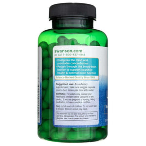 Swanson acetil L-karnitinas 500 mg - 100 kapsulių - Magnis.lt