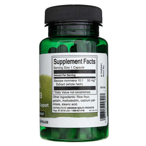 Swanson Bacopa Monniera (Bacopa minor) 50mg - 90 kapsulių - Magnis.lt