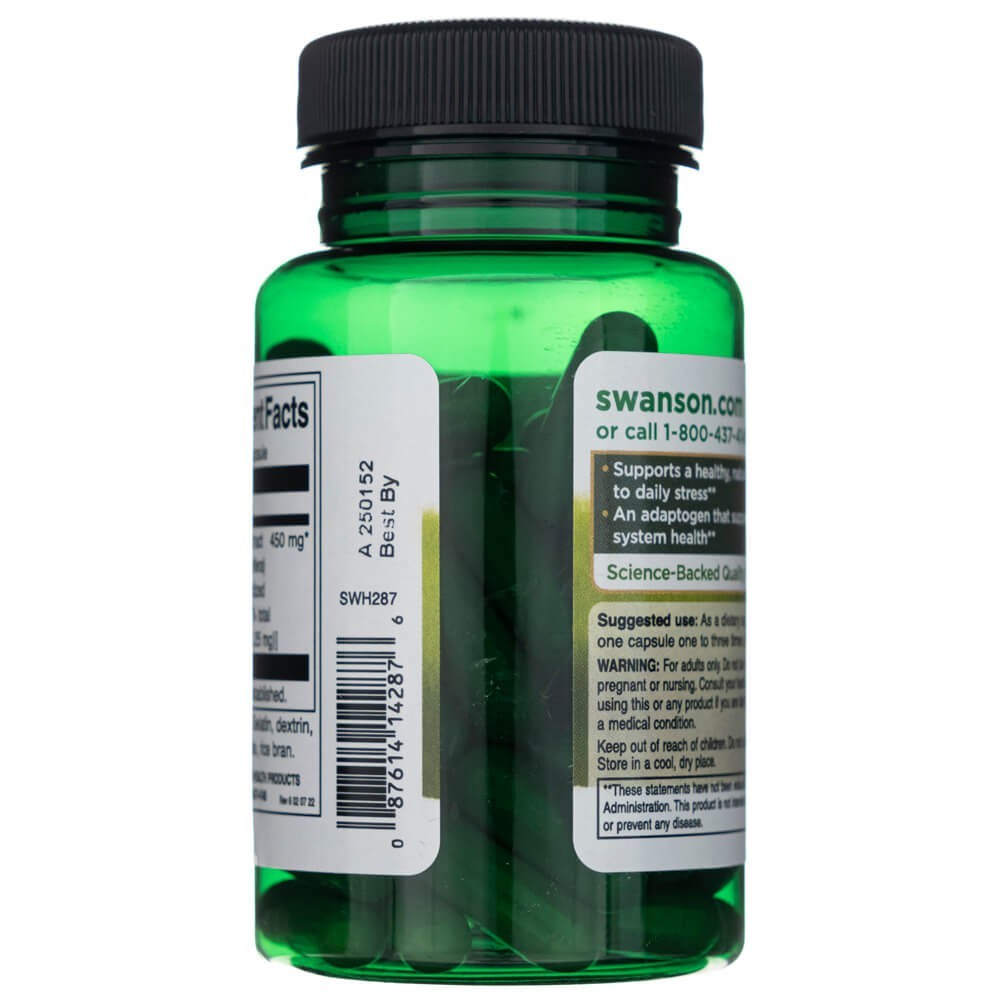 Swanson Ashwagandha ekstraktas 450 mg - 60 kapsulių - Magnis.lt