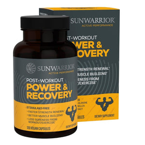 Sunwarrior Active Power &amp; Recovery - 120 kapsulių