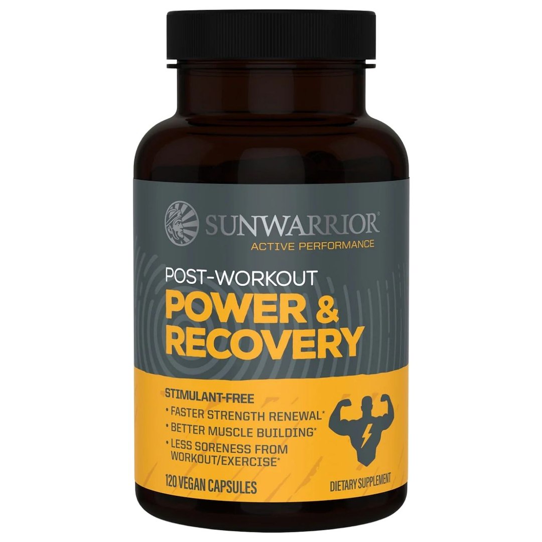 Sunwarrior Active Power &amp; Recovery - 120 kapsulių