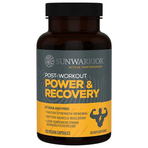 Sunwarrior Active Power &amp; Recovery - 120 kapsulių
