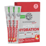 Sunwarrior Warrior Active Hydration elektrolitai, braškių kolada - 18 vnt.
