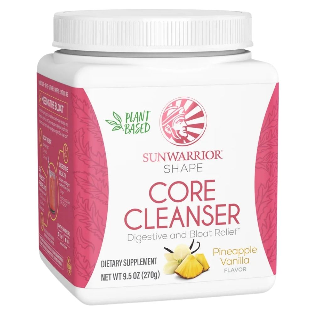 Sunwarrior Shape Core Cleanser, ananasų ir vanilės - 270 g