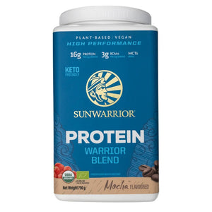Sunwarrior ekologiškas Warrior baltymų mišinys Mocha - 750 g
