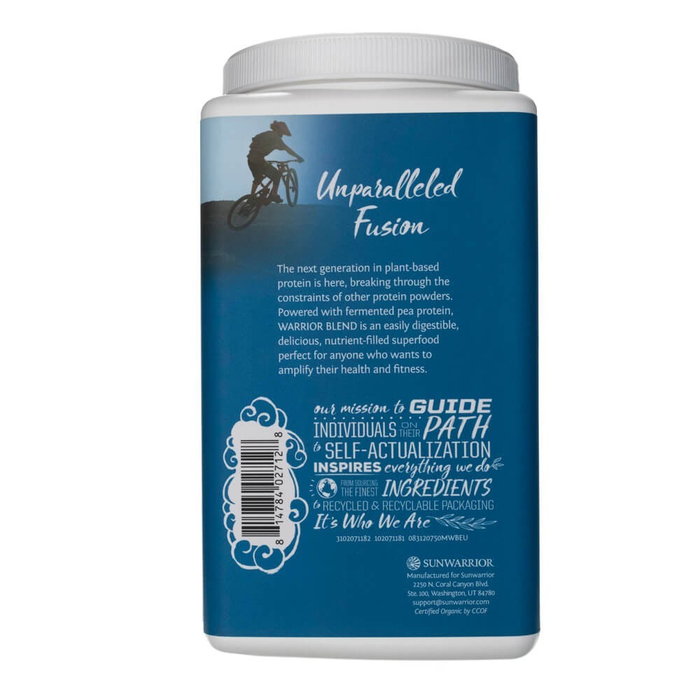 Sunwarrior ekologiškas Warrior baltymų mišinys Mocha - 750 g