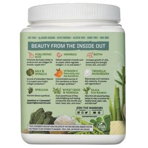 Sunwarrior Beauty Greens kolageno stiprintuvas Pina Colada - 450 g