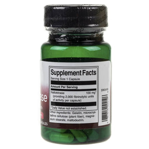 Swanson Nattokinase (Nattokinazė) 100 mg - 30 kapsulių - Magnis.lt