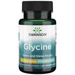 Swanson AjiPure Glycine 500 mg - 60 kapsulių