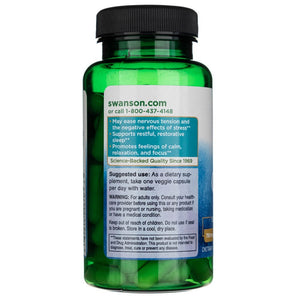 Swanson GABA - maksimalus stiprumas 750 mg - 60 kapsulių