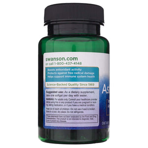 Swanson astaksantinas 4 mg - 60 minkštųjų gelių - Magnis.lt