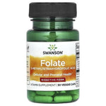 Swanson folio rūgšties 5-metiltetrahidrofolio rūgštis 400 mcg - 30gie Caps - Magnis.lt