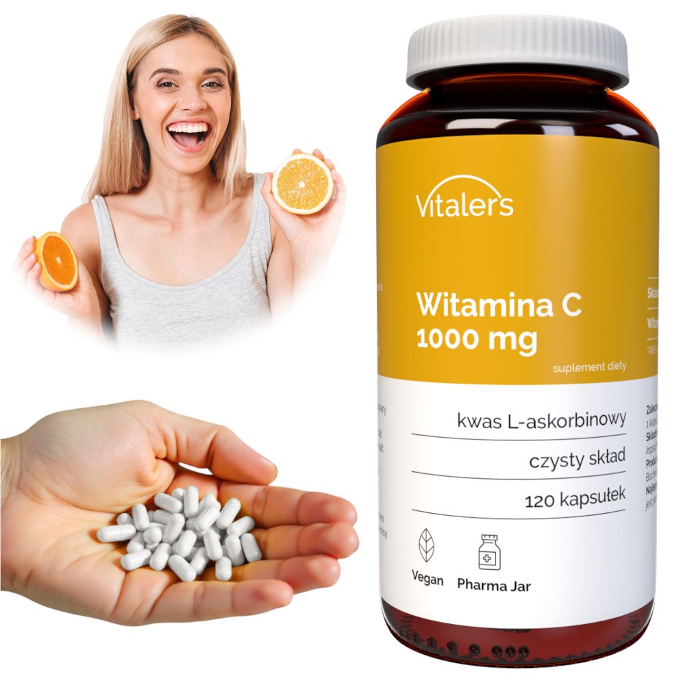 Vitaler vitaminas C 1000 mg - 120 kapsulių