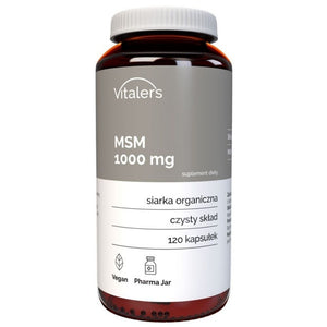 Vitalers - MSM 700 mg 120 kapsulių