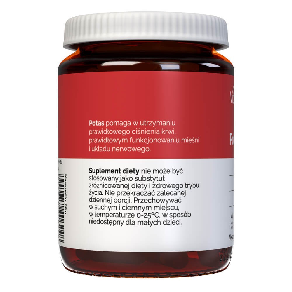 Vitaler kalio citratas 380 mg - 60 kapsulių