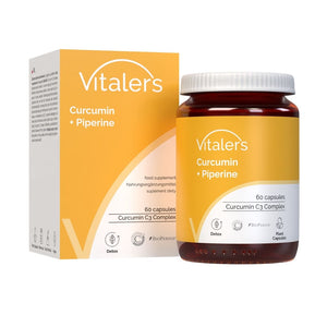 Vitaler's Curcumin + Piperine - 60 kapsulių
