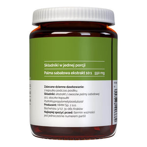 Vitaler's Saw Palmetto 550 mg - 60 kapsulių