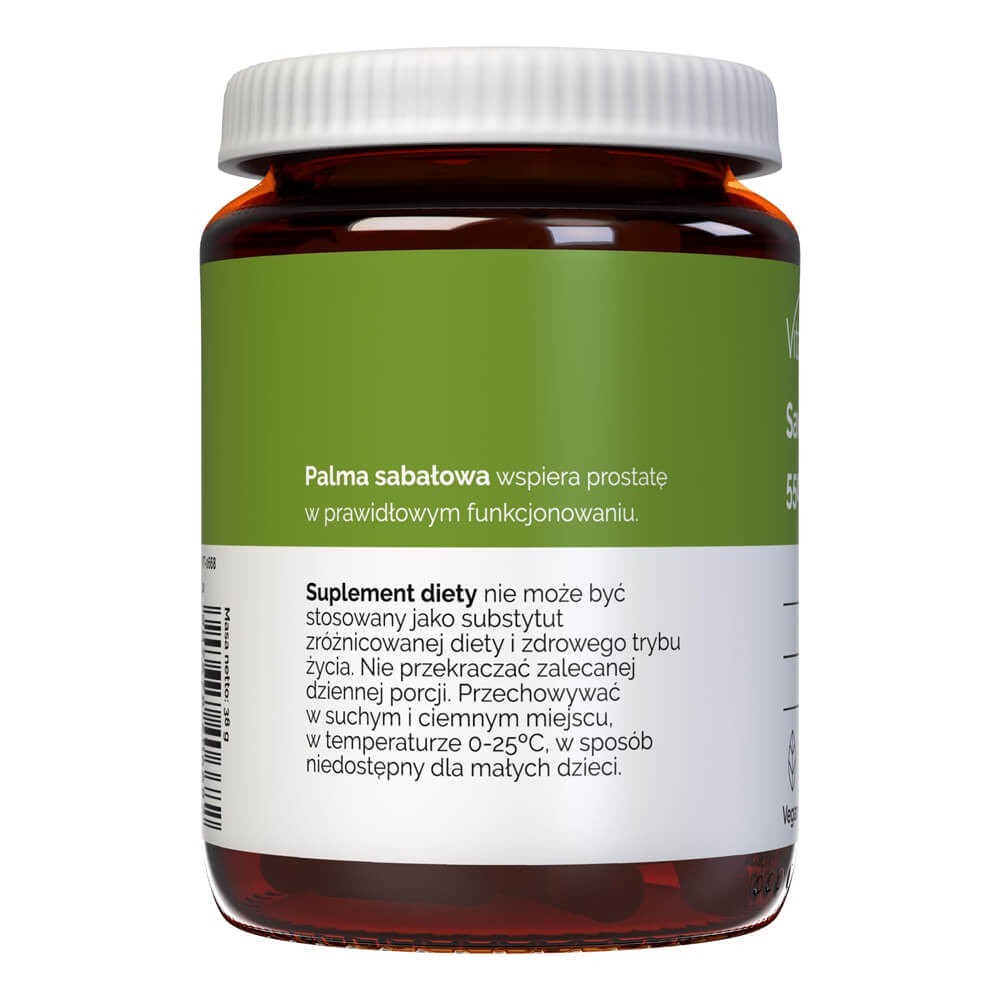 Vitaler's Saw Palmetto 550 mg - 60 kapsulių