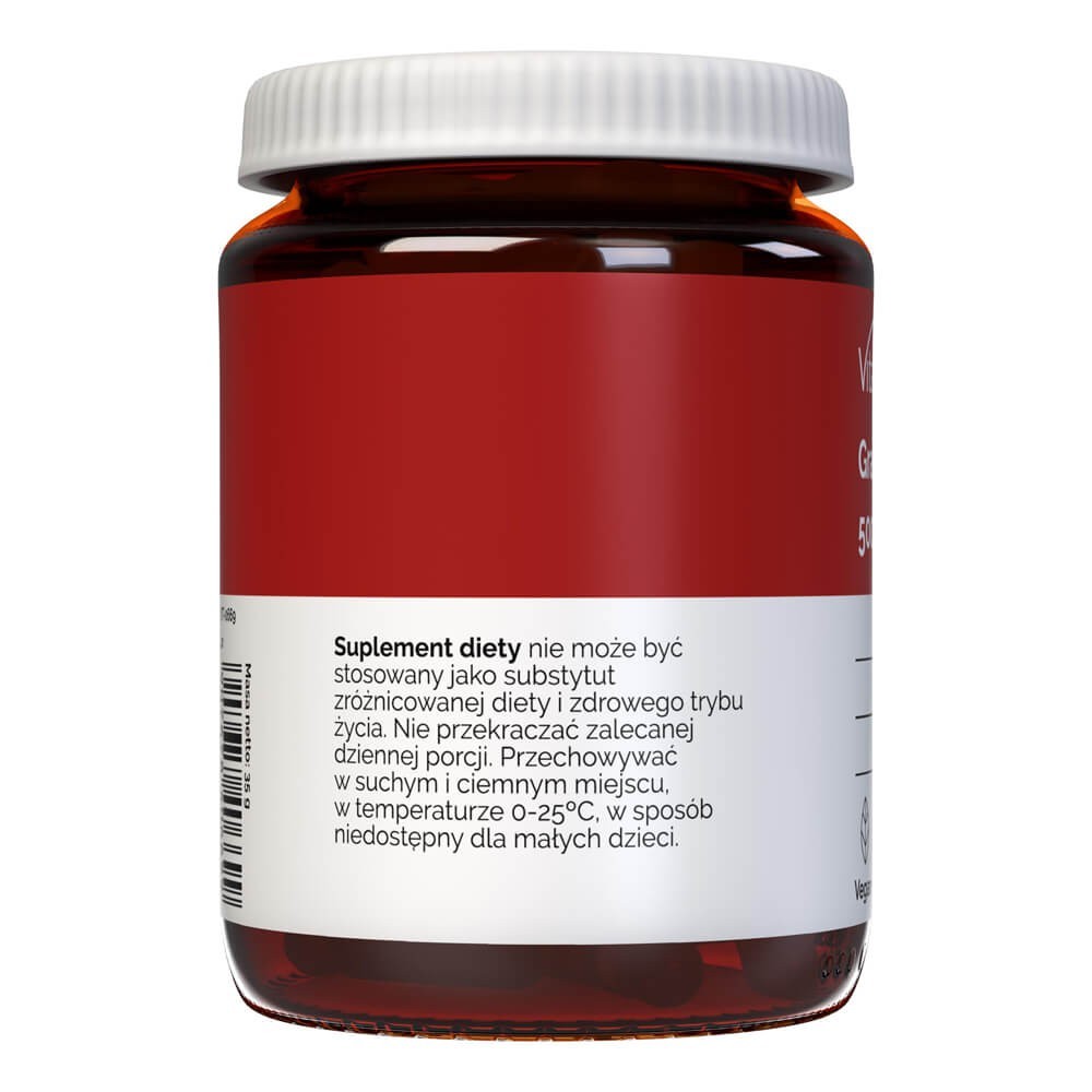 Vitaler's granatai 500 mg - 60 kapsulių
