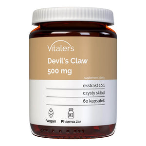 Vitaler's Devil's Claw 500 mg - 60 kapsulių
