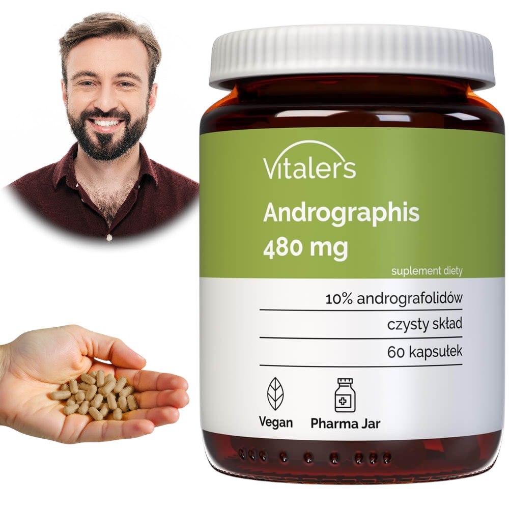 Vitaler's Andrographis 480 mg - 60 kapsulių