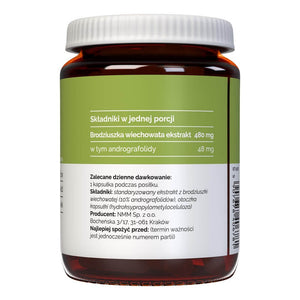 Vitaler's Andrographis 480 mg - 60 kapsulių