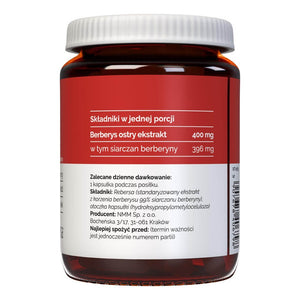 Vitaler's Berberine 400 mg - 60 kapsulių