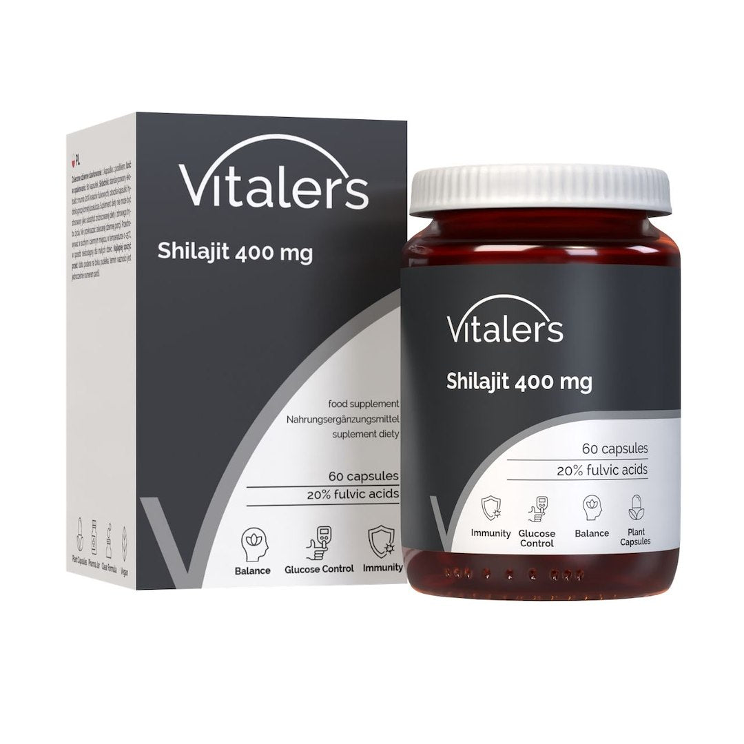 Vitaler's Shilajit 400 mg - 60 kapsulių