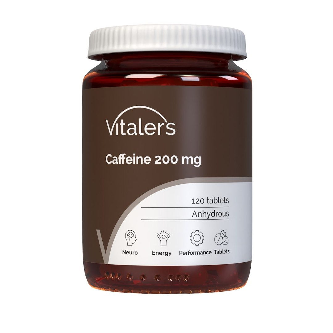 Vitaler kofeinas 200 mg - 120 tablečių