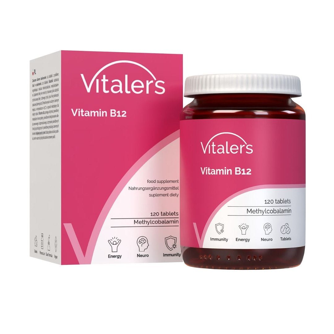 Vitaminas B12 100 mcg - 60 tablečių