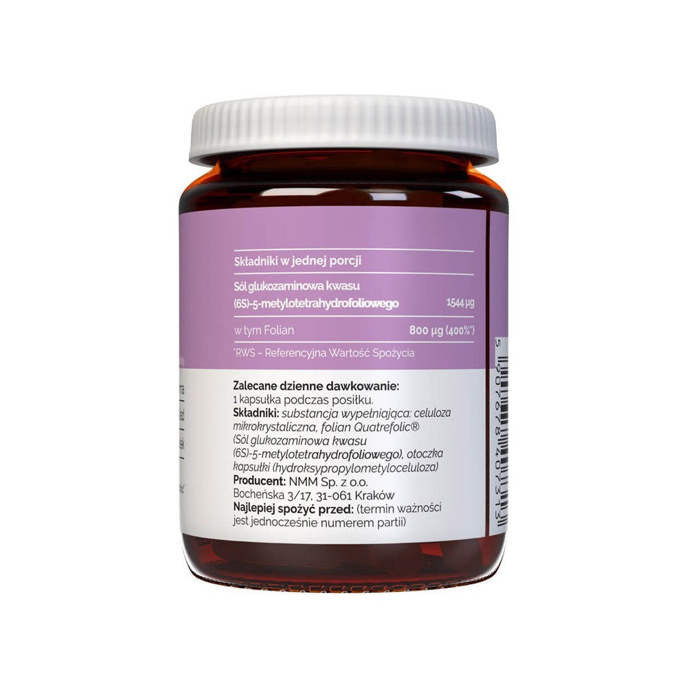 Vitalers - Folio rūgšties keturfolio rūgštis 800mcg 60 kapsulių