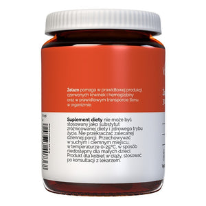 Vitaler's Organic Iron 30 mg - 60 kapsulių