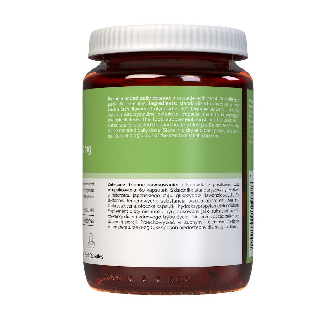 Vitaler's Ginkgo Biloba 120 mg - 60 kapsulių