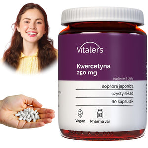 Vitalers - Kvercetinas 250 mg 60 kapsulių