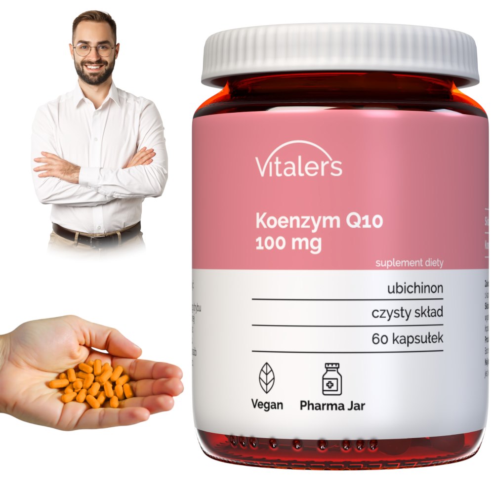 Vitaler kofermentas Q10 100 mg - 60 kapsulių