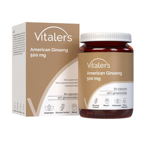 Vitaler's American Ginseng 500 mg - 60 kapsulių