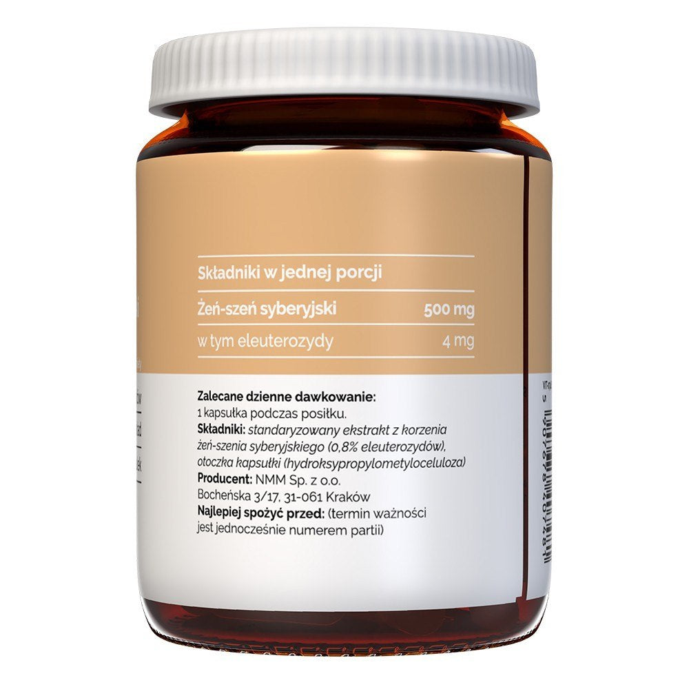 Vitaler's Sibiro ženšenis (Eleutero) 500 mg - 60 kapsulių