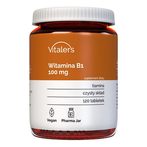 Vitaler vitaminas B1 100 mg - 120 tablečių