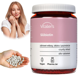 Vitaler's Silibiotin - Plaukai, oda, nagai - 180 tablečių