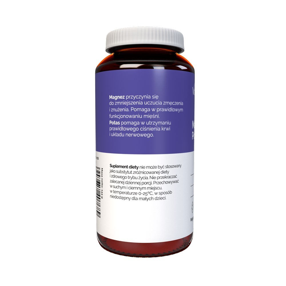 Vitaler magnis 100 mg + kalis 150 mg + vitaminas B6 10 mg - 120 kapsulių