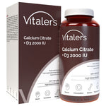 Vitaler's Kalcis 120 mg + Vitaminas D3 - 120 kapsulių