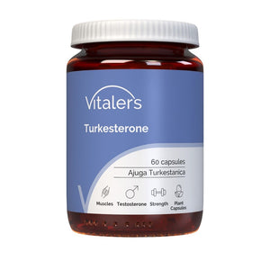 Vitalers - Turkesteronas 500 mg 60 kapsulių