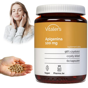Vitalers - Apigeninas 100 mg 60 kapsulių