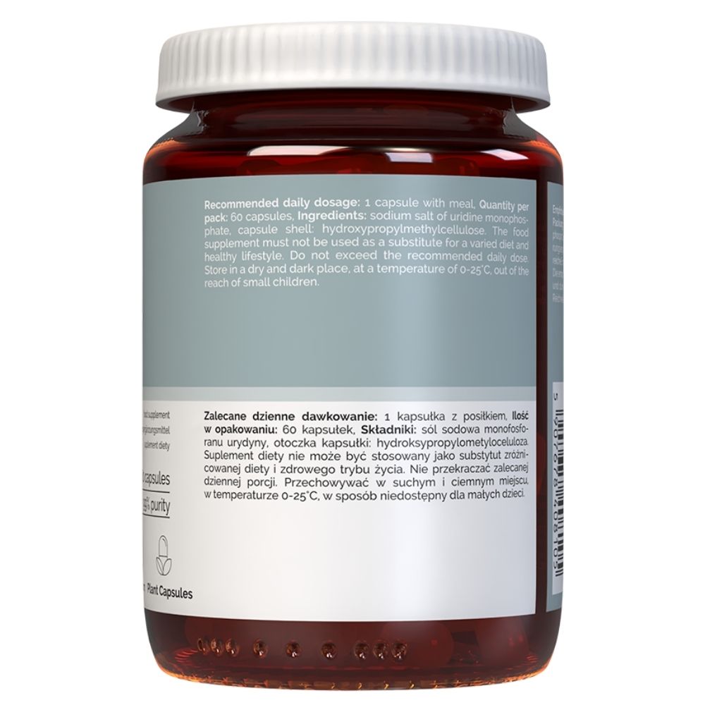 Vitalers - Uridinas 300 mg 60 kapsulių