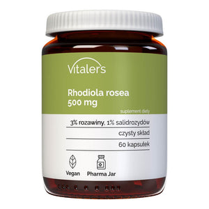 Vitaler's Rhodiola Rosea (Rhodiola rosea) 500 mg - 60 kapsulių