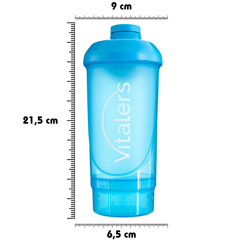 Vitalers-Shaker 500+150ml Shocking Blue - Magnis.lt