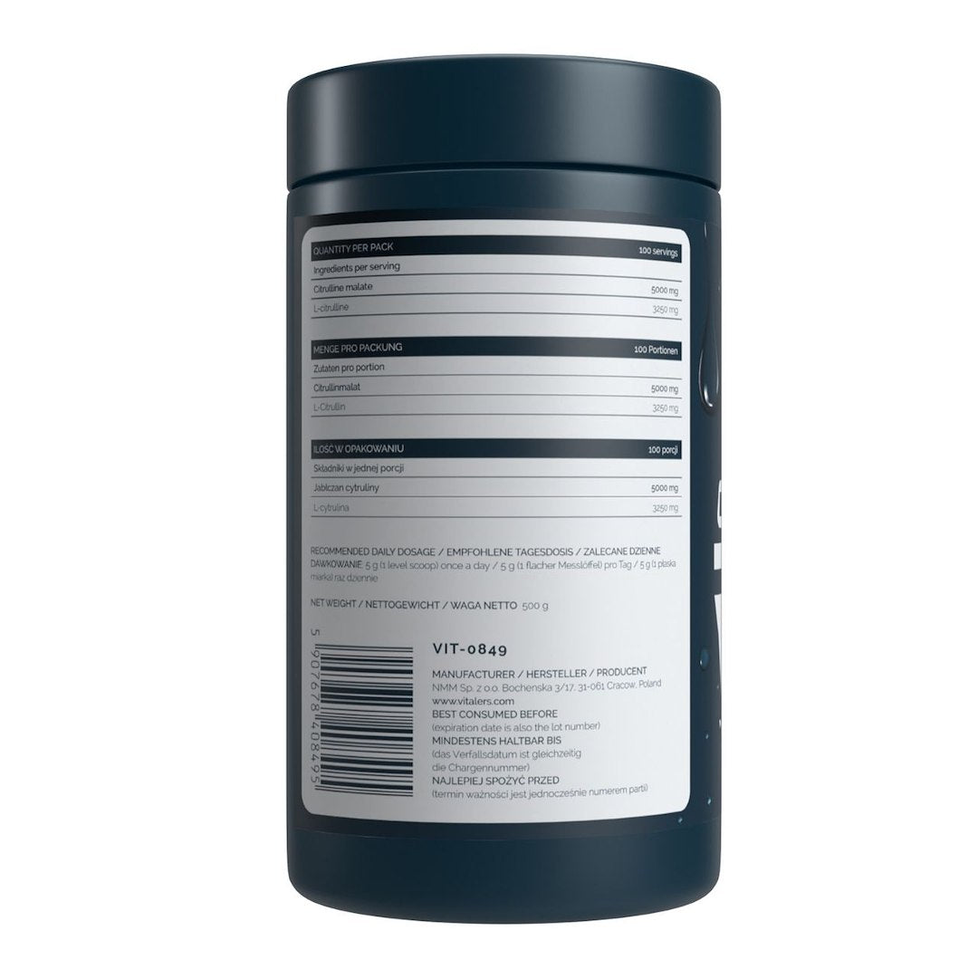 Vitalers Sport - Citrulinas be skonio 500g
